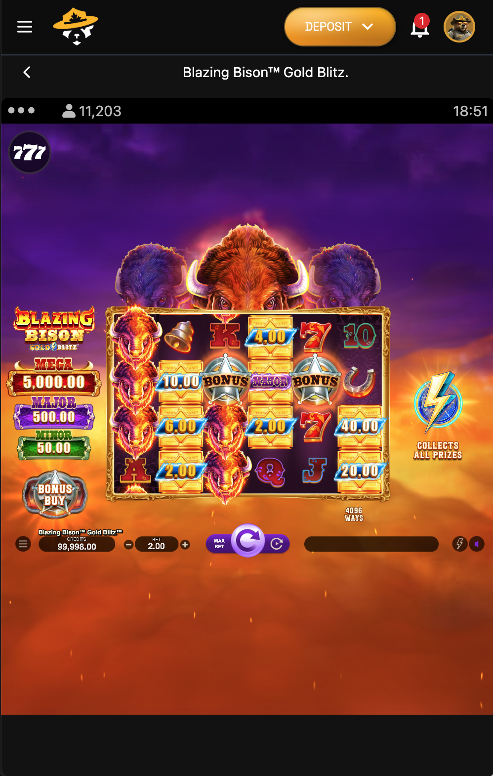 Grizzly's Quest Mobile Casino