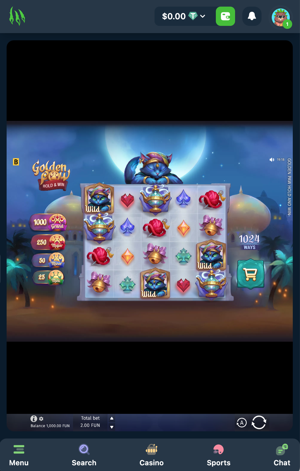 Wild.io Mobile Casino